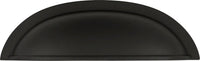 Cottage Collection Cup Pull 3'' cc Matte Black Finish P3077-MB