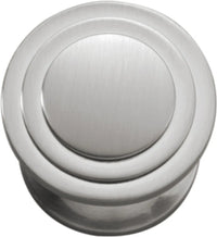 Deco Collection Knob 1-1/16'' Diameter Satin Nickel Finish P3102-SN