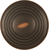 Deco Collection Knob 1-1/4'' Diameter Oil-Rubbed Bronze Highlighted Finish P3103-OBH