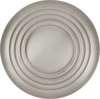 Deco Collection Knob 1-1/4'' Diameter Satin Nickel Finish P3103-SN