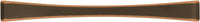 Rochester Collection Pull 3-3/4'' cc Oil-Rubbed Bronze Highlighted Finish P3114-OBH