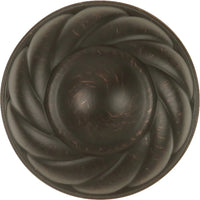 French Country Collection Knob 1-5/16'' Diameter Vintage Bronze Finish P3163-VB