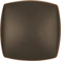 Euro-Contemporary Collection Knob 1-1/4'' Square Oil-Rubbed Bronze Highlighted Finish P3181-OBH