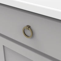 Camarilla Collection Ring Pull 2-1/8'' X 2'' Windover Antique Finish P3190-WOA
