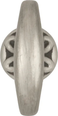 Manor House Collection Mock Key 1-1/8'' X 1/4'' Silver Stone Finish P321-ST