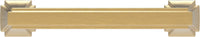 Bridges Collection Pull 3'' cc Brushed Golden Brass Finish P3231-BGB