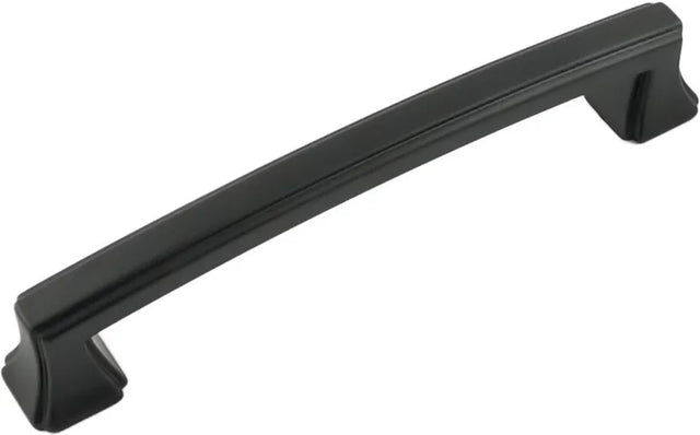 Bridges Collection Pull 5-1/16'' cc Matte Black Finish P3233-MB