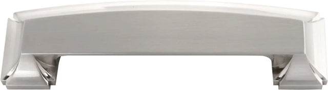Bridges Collection Cup Pull 3'', 3-3/4'' & 5-1/16'' (128mm) cc Satin Nickel Finish P3234-SN