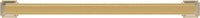 Bridges Collection Pull 7-9/16'' cc Brushed Golden Brass Finish P3236-BGB