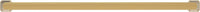 Bridges Collection Pull 12'' cc Brushed Golden Brass Finish P3238-BGB