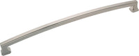 Bridges Collection Pull 12'' cc Satin Nickel Finish P3238-SN