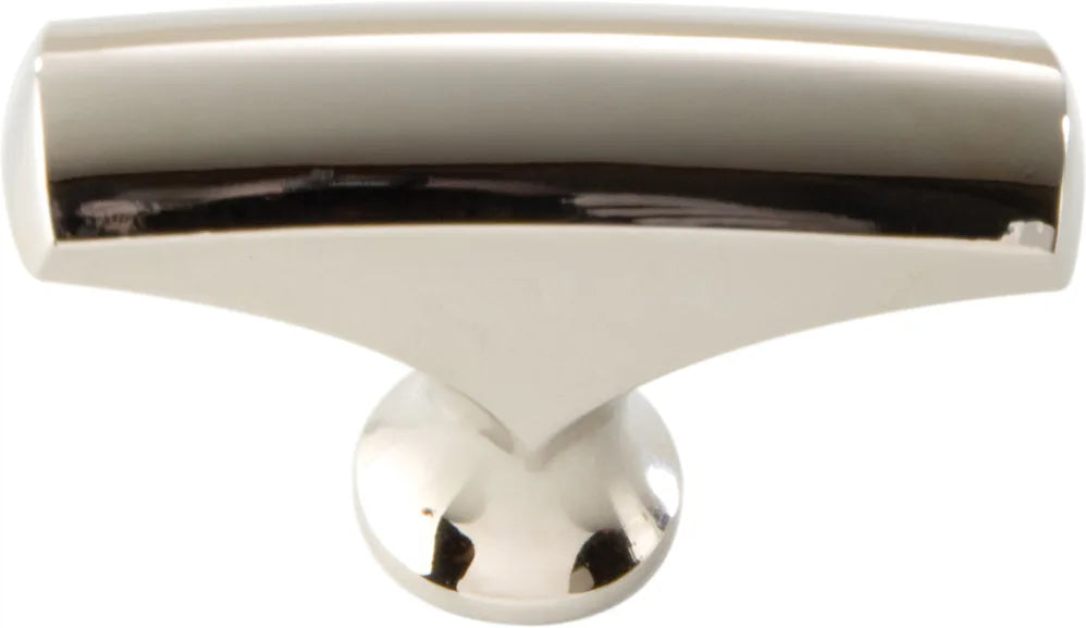 Greenwich Collection Knob 1-3/4'' x 1/2'' Polished Nickel Finish P3372-14