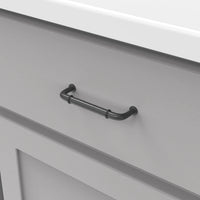 Cottage Collection Pull 3-3/4'' cc Black Mist Finish P3381-BM