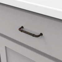 Cottage Collection Pull 3-3/4'' cc Vintage Bronze Finish P3381-VB