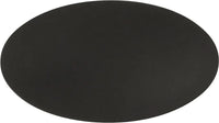 Luna Collection Knob Oval 1-5/8'' x 15/16'' Matte Black Finish P3446-MB
