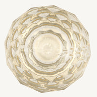 Crystal Palace Collection Knob 1-3/8'' Diameter Crysacrylic with Polished Brass Finish P35-CA3