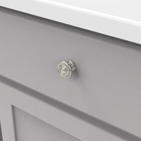 Cottage Collection Knob 1-1/4'' Diameter Stainless Steel Finish P3500-SS
