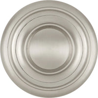 Cottage Collection Knob 1-1/2'' Diameter Satin Nickel Finish P3501-SN