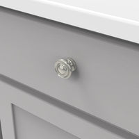 Cottage Collection Knob 1-1/2'' Diameter Stainless Steel Finish P3501-SS