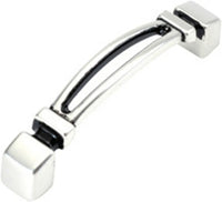 Burke Collection Pull 3'' cc Satin Antique Silver Finish P3571-SAS