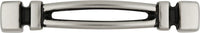 Burke Collection Pull 3'' cc Satin Antique Silver Finish P3571-SAS
