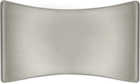Kite Collection Knob 1-1/4'' x 3/4'' Satin Nickel Finish P3590-SN