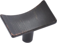Kite Collection Knob 1-1/4'' x 3/4'' Vintage Bronze Finish P3590-VB