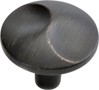 Surge Collection Knob 1-1/4'' Diameter Vintage Bronze Finish P3592-VB