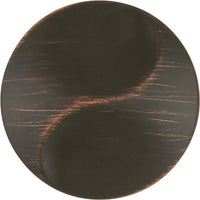 Surge Collection Knob 1-1/4'' Diameter Vintage Bronze Finish P3592-VB