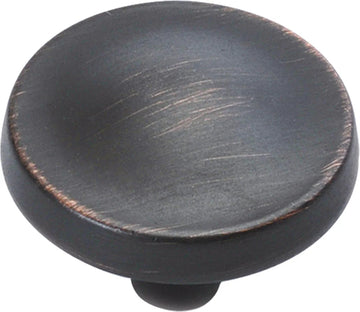 Arc Collection Knob 1-1/4'' Diameter Vintage Bronze Finish P3594-VB