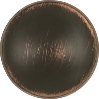 Arc Collection Knob 1-1/4'' Diameter Vintage Bronze Finish P3594-VB