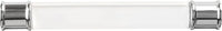 Midway Collection Pull 5-1/16'' cc Crysacrylic with Chrome Finish P3635-CACH