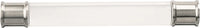 Midway Collection Pull 5-1/16'' cc Crysacrylic with Satin Nickel Finish P3635-CASN