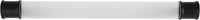 Midway Collection Pull 7-9/16'' cc Crysacrylic with Matte Black Finish P3703-CAMB