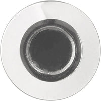 Midway Collection Knob 1-1/4'' Diameter Crysacrylic with Chrome Finish P3709-CACH