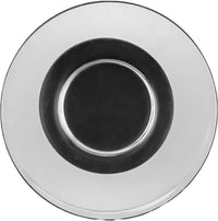 Midway Collection Knob 1-1/4'' Diameter Crysacrylic with Matte Black Finish P3709-CAMB