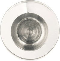 Midway Collection Knob 1-1/4'' Diameter Crysacrylic with Satin Nickel Finish P3709-CASN