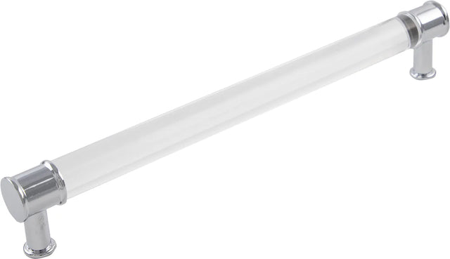 Midway Collection Pull 12'' cc Crysacrylic with Chrome Finish P3711-CACH