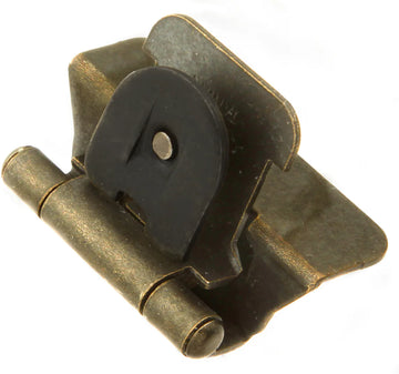 Hinge Double Demountable 1/4'' Overlay