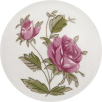 Tranquility Collection Knob 1-3/8'' Diameter Pink Rose Finish P602-PR