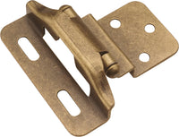Hinge Semi-Concealed 3/8'' Inset 1/4'' Overlay Face Frame Part Wrap Self-Close