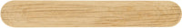 Natural Woodcraft Collection Pull 3-1/2'' cc Unfinished Wood Finish P674-UW