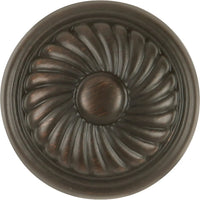 French Country Collection Knob 1-1/4'' Diameter Vintage Bronze Finish P7343-VB