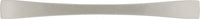 Metropolis Collection Pull 3-3/4'' cc Satin Nickel Finish P7522-SN