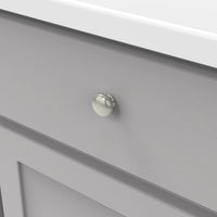 Cottage Collection Knob 1-1/8'' Diameter Stainless Steel Finish P770-SS