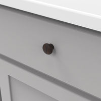 Cottage Collection Knob 1-1/8'' Diameter Vintage Bronze Finish P770-VB