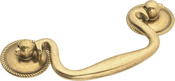 Manor House Collection Rosette Backplate Pull 3'' cc
