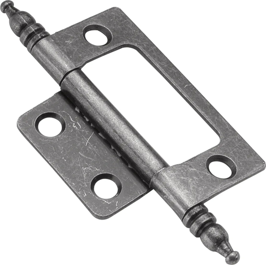 Hinge SurFace Face Mount Silver Medallion Finish P8294-SM