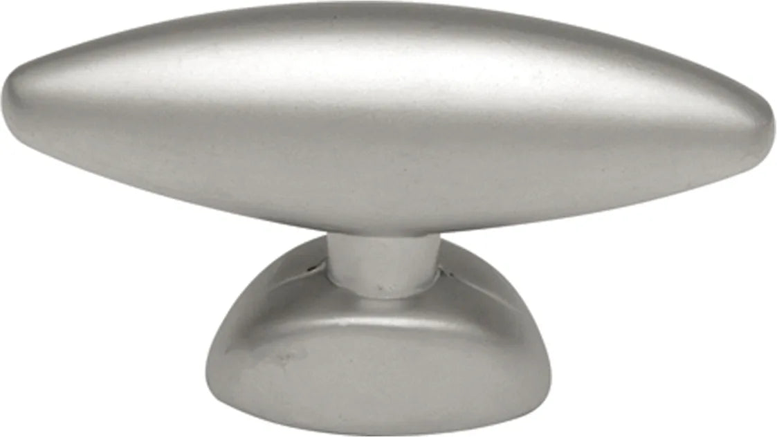 Metropolis Collection Knob 1-9/16'' x 1/2'' Satin Nickel Finish PA0211-SN