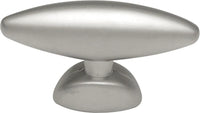 Metropolis Collection Knob 1-9/16'' x 1/2'' Satin Nickel Finish PA0211-SN